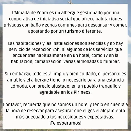 Rural L'almada De Yebra ホステル *